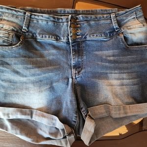 Revolt Jean Shorts
